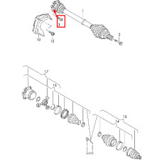 Болт кріплення захисту M8××22