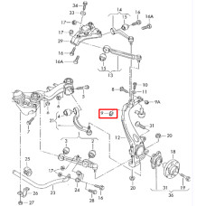Шайба кріплення важелів до поворотного кулака