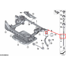 Болт кріплення підрамника до кузова M12×1,5×53