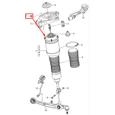Болт кріплення амортизатора до важеля M12×1,5×85