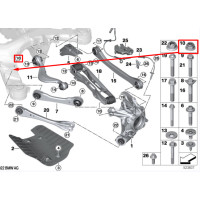 Гайка кріплення переднього верхнього важеля M14×1,5×10