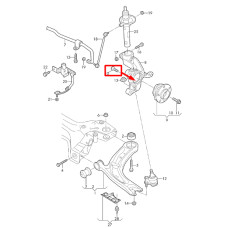 Болт кріплення маточини M12×1,5×45 Болт кріплення маточини M12×1,5×45