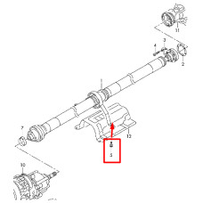Болт кріплення внутрішнього шрусу до редуктора M10××45