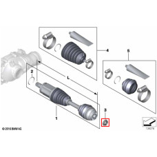 Гайка кріплення зовнішнього шрусу М27×1,5×