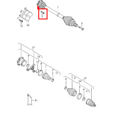 Болт кріплення захисту M8××22