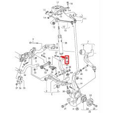 Гайка болта кріплення амортизатора до поворотного кулака М12×1,5× Гайка болта кріплення амортизатора до поворотного кулака М12×1,5×
