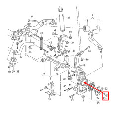 Болт кріплення зовнішнього ШРУСа до маточини M16×1,5×72