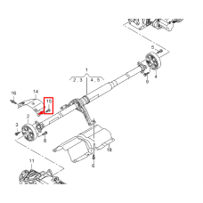 Болт кріплення важеля до підрамника M12×1,5×82