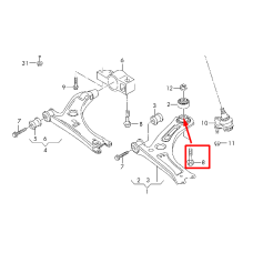 Болт кріплення зовнішнього ШРУСа до маточини M16×1,5×70