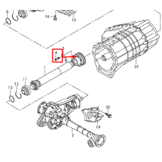 Болт кріплення редуктора заднього мосту M12×1,5×90