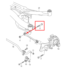 Болт кріплення рульової тяги до підрамника M12×1,5×90