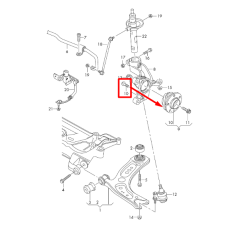 Болт кріплення маточини M12×1,5×45 Болт кріплення маточини M12×1,5×45