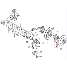 Болт кріплення маточини M10××25