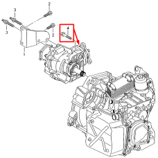 Болт кріплення коробки передач M10××70