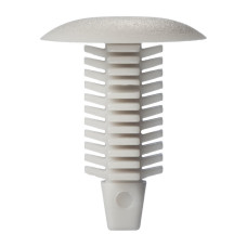 Клипсы типа Елочка Круглая шляпка белый МАК 10447 Клипсы типа Елочка Круглая шляпка белый МАК 10447