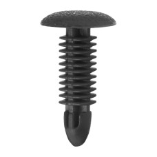 Клипсы типа Елочка Круглая шляпка H 25 H1 23 T 14 черный МАК 10600
