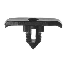 Клипсы типа Елочка Узкая шляпка H 9 H1 7 T 17x5.3 черный МАК 10660