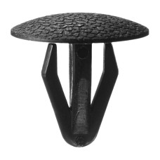 Кліпси типу Якір Кругла шляпка H 17.3 H1 14.9 T 17.7 чорний МАК 10735