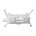 Клипса фигурная белый МАК 12221