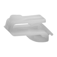 Кліпса фігурна T 22.5x18.5 білий МАК 12378