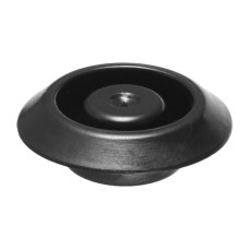 Заглушка без отверстия H 7.5 T 22.8 черный МАК 13164