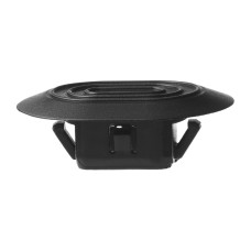 Заглушка без отверстия H 12.5 H1 10 T 37x28 черный МАК 13335