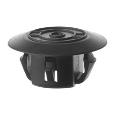 Заглушка без отвору D 18.5x11 H 15.4 H1 12.6 чорний МАК 13339