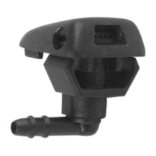 Форсунка омивача скла D 4.8 чорний МАК 22857