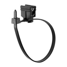Хомут-клипса B 4.8 A 200 черный МАК 26084