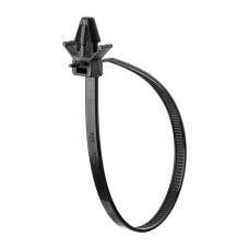 Хомут-клипса B 4.6 A 186 черный МАК 26088