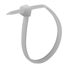 Хомут (стяжка) B 2.5 A 100 белый МАК 26363