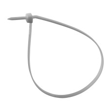 Хомут (стяжка) B 4.8 A 390 белый МАК 26388