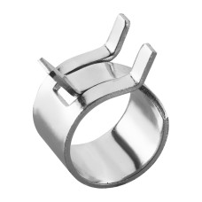 Хомут пружинний H 4 S 0.7 сріблястий МАК 26538