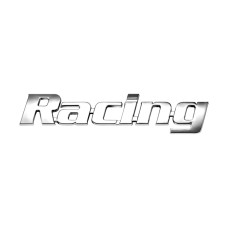 Знак, общий для всех шрифтов Racing серебристый МАК 30020