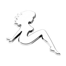 Знак, спільний для всіх шрифтів Girl сріблястий МАК 30045