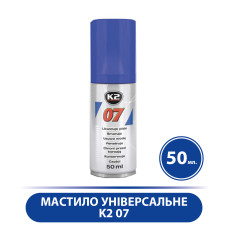 Мастило універсальне K2 07 аерозоль Для використання/проникаюча прозорий МАК 31500