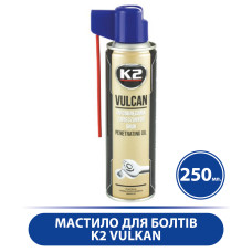 Смазка для болтов K2 Vulkan аэрозоль Для откручивания прозрачный МАК 31507